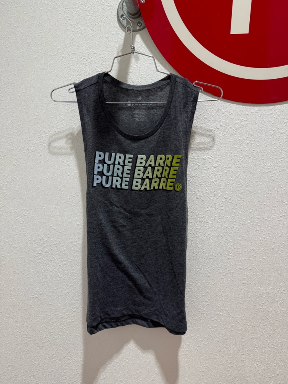 NWT Pure Barre Heads Up Muscle Tank